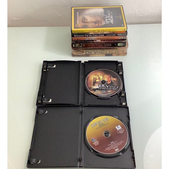 The Da Vinci Code bundle DVD total of 12 DVD EUC - Picture 8 of 12